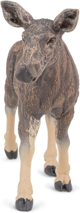 PAPO - Hand-Painted Figurine - Female Elk - Boreal Forest Animals - Collectible - for Children - Boys and Girls - Ages 3 and Up
