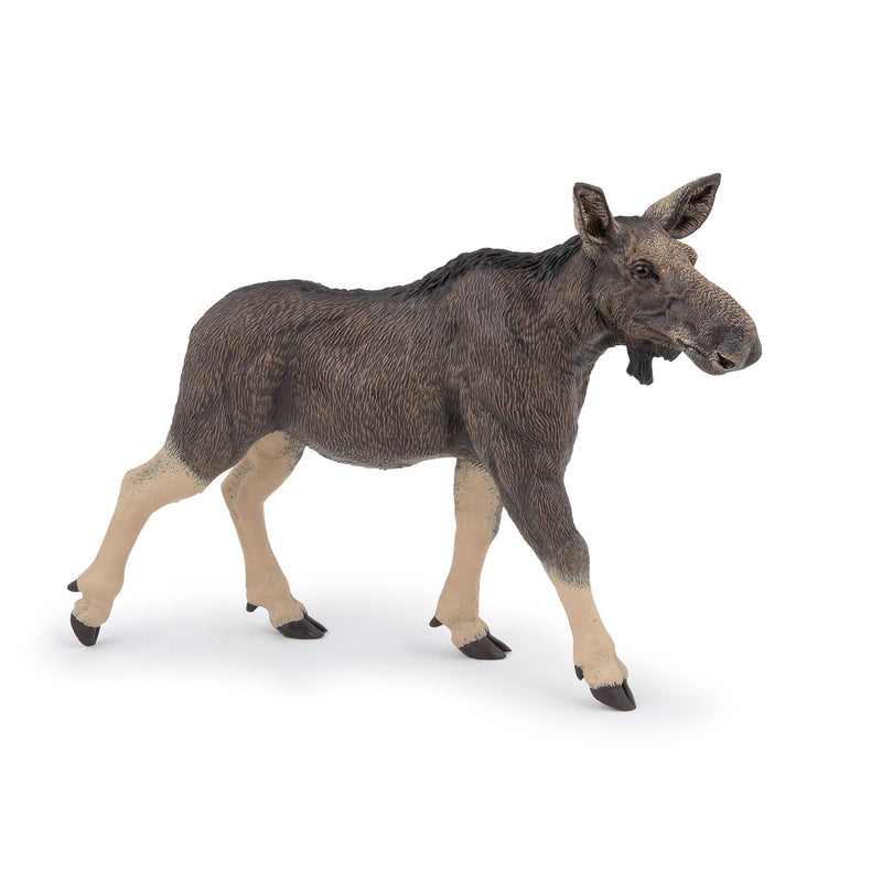 PAPO - Hand-Painted Figurine - Female Elk - Boreal Forest Animals - Collectible - for Children - Boys and Girls - Ages 3 and Up
