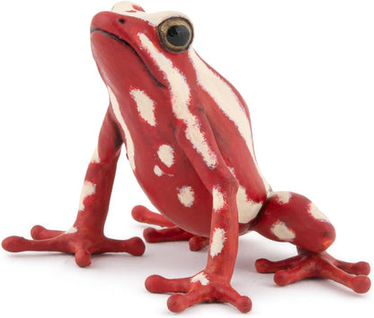 PAPO - Hand-Painted Figurine - Tri-Color Poison Dart Frog - Tropical Forest Animals - Collectible - for Children - Boys and Girls - Ages 3 and Up