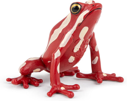 PAPO - Hand-Painted Figurine - Tri-Color Poison Dart Frog - Tropical Forest Animals - Collectible - for Children - Boys and Girls - Ages 3 and Up