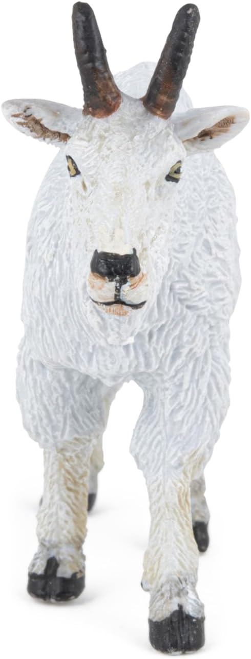 PAPO - Hand-Painted Figurine - Canadian Goat - Mountain Animals - Collectible - for Children - Boys and Girls - Ages 3 and Up