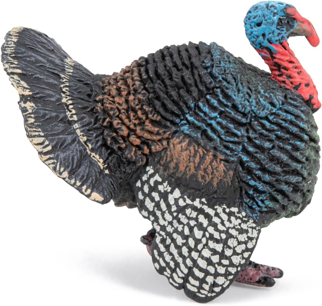PAPO - Hand-Painted Figurine - Turkey - Farm Animals - Collectible - for Children - Boys and Girls - Ages 3 and Up
