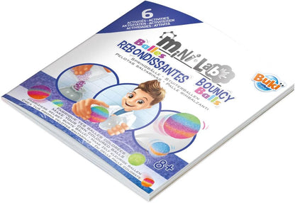Buki France Mini Lab. Kids Chemistry Set. Childrens Science Experiments. STEM Toy. Suitable for Boys & Girls 8+ (Bouncy Balls
