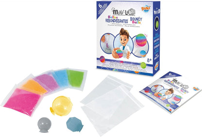 Buki France Mini Lab. Kids Chemistry Set. Childrens Science Experiments. STEM Toy. Suitable for Boys & Girls 8+ (Bouncy Balls