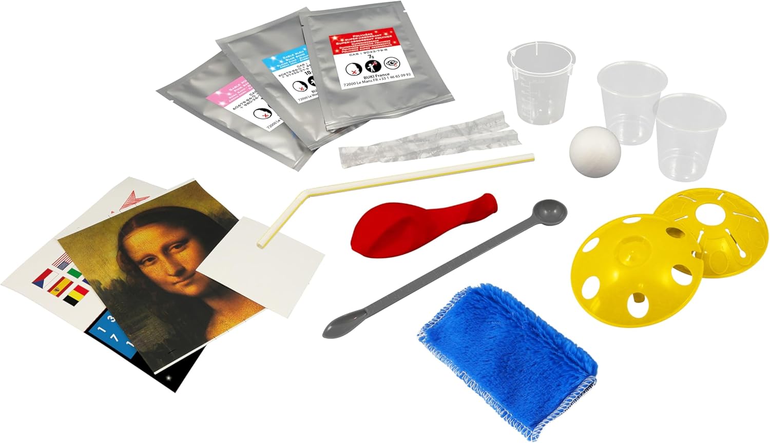 Buki France Mini Lab. Kids Chemistry Set. Childrens Science Experiments. STEM Toy. Suitable for Boys & Girls 8+ (Magic Science