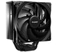 be quiet! Pure Rock 3 Black air cooler, very high cooling capacity, 4 high-performance 6mm heat pipes with HDT technology, Pure Wings 3 120mm PWM fan, elegant looks in an all-black design