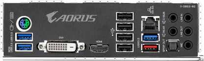 GIGABYTE A520 AORUS ELITE Motherboard - Unterstützt AMD Ryzen 5000 Serie AM4 CPUs, 5+3 Phasen Pure Digital VRM, bis zu 4733MHz DDR4 (OC), PCIe 3.0 x4 M.2, GbE LAN, USB 3.2 Gen2