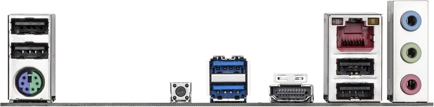 GIGABYTE B840M D2H Motherboard - AMD Ryzen 9000 CPUs, 5+2+2 Phases VRM, up to 7600MHz DDR5, 1xPCIe 4.0 + 1xPCIe 3.0 M.2, 2.5GbE LAN, USB 3.2 Gen 1