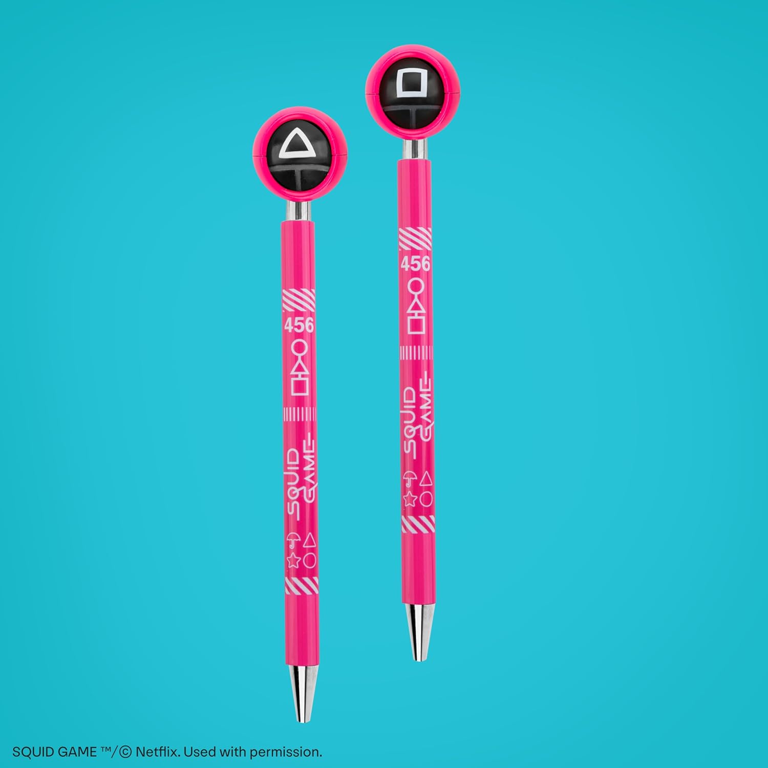 Cinereplicas Squid Game - Squid Game Guards Pen - 15.7 cm - Pink - Official License