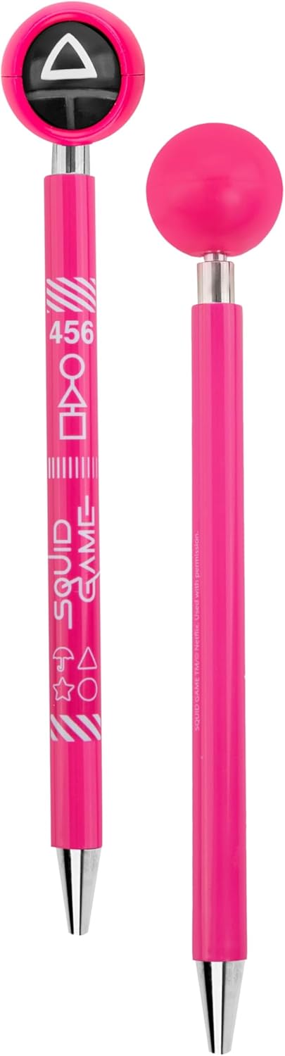 Cinereplicas Squid Game - Squid Game Guards Pen - 15.7 cm - Pink - Official License