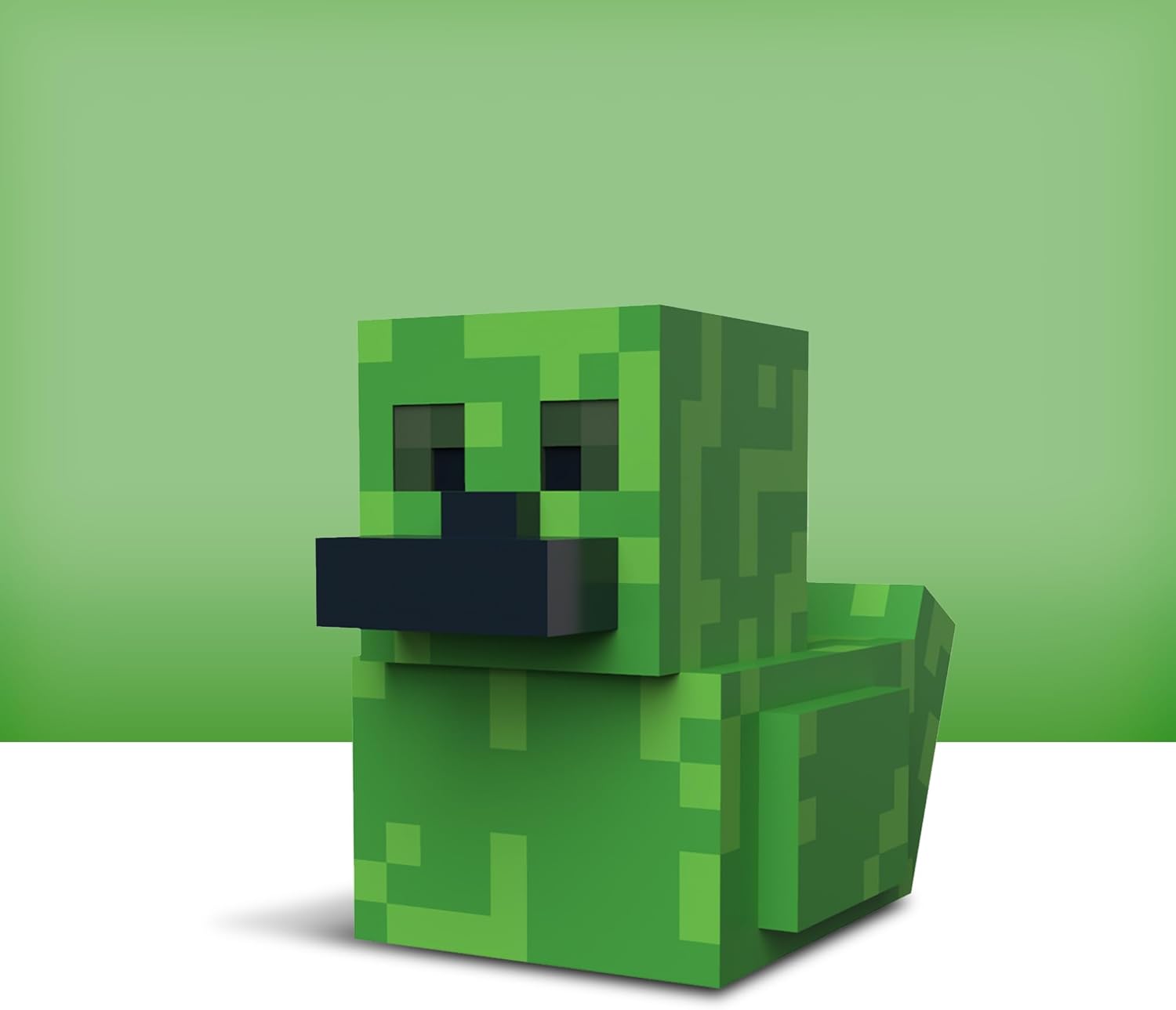 TUBBZ Mini: Minecraft - Creeper Figura Mini Coleccionable de Pato de Goma Disfrazado