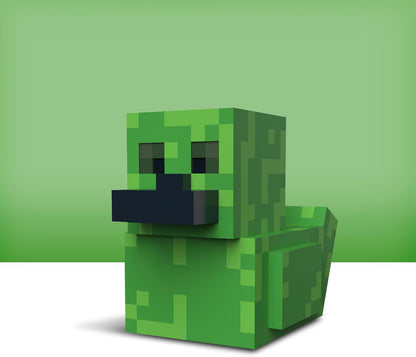 TUBBZ Mini: Minecraft - Creeper Figura Mini Coleccionable de Pato de Goma Disfrazado