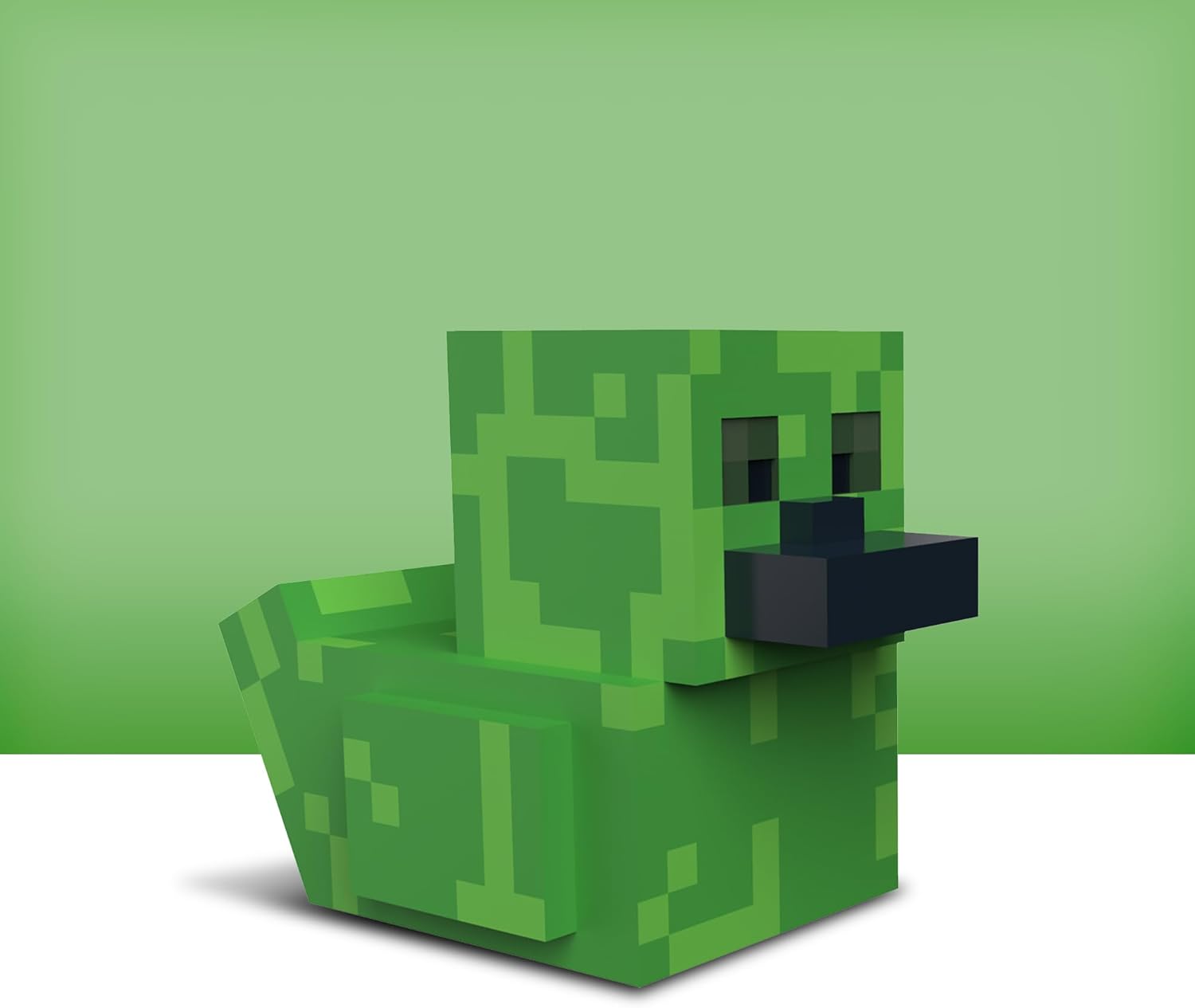TUBBZ Mini: Minecraft - Creeper Figura Mini Coleccionable de Pato de Goma Disfrazado