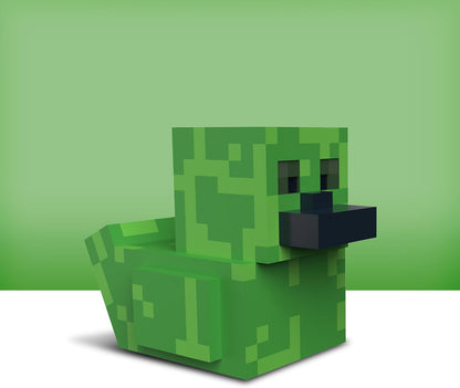 TUBBZ Mini: Minecraft - Creeper Figura Mini Coleccionable de Pato de Goma Disfrazado
