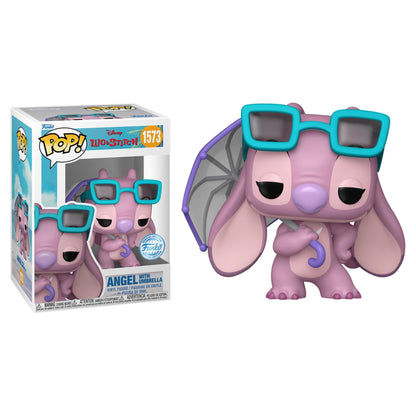 Funko Pop! Lilo and Stitch Angel with Umbrella Vinyl Figure
