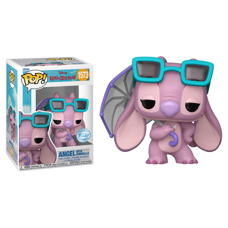 Funko Pop! Lilo and Stitch Angel with Umbrella Vinyl Figure