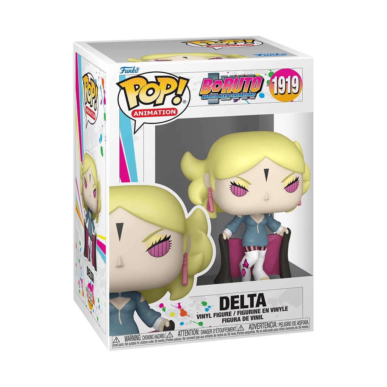 Funko POP! Animation: Boruto - Delta - Boruto: Naruto Next Generations - Collectable Vinyl Figure - Gift Idea - Official Merchandise - Toys for Kids & Adults - Anime Fans
