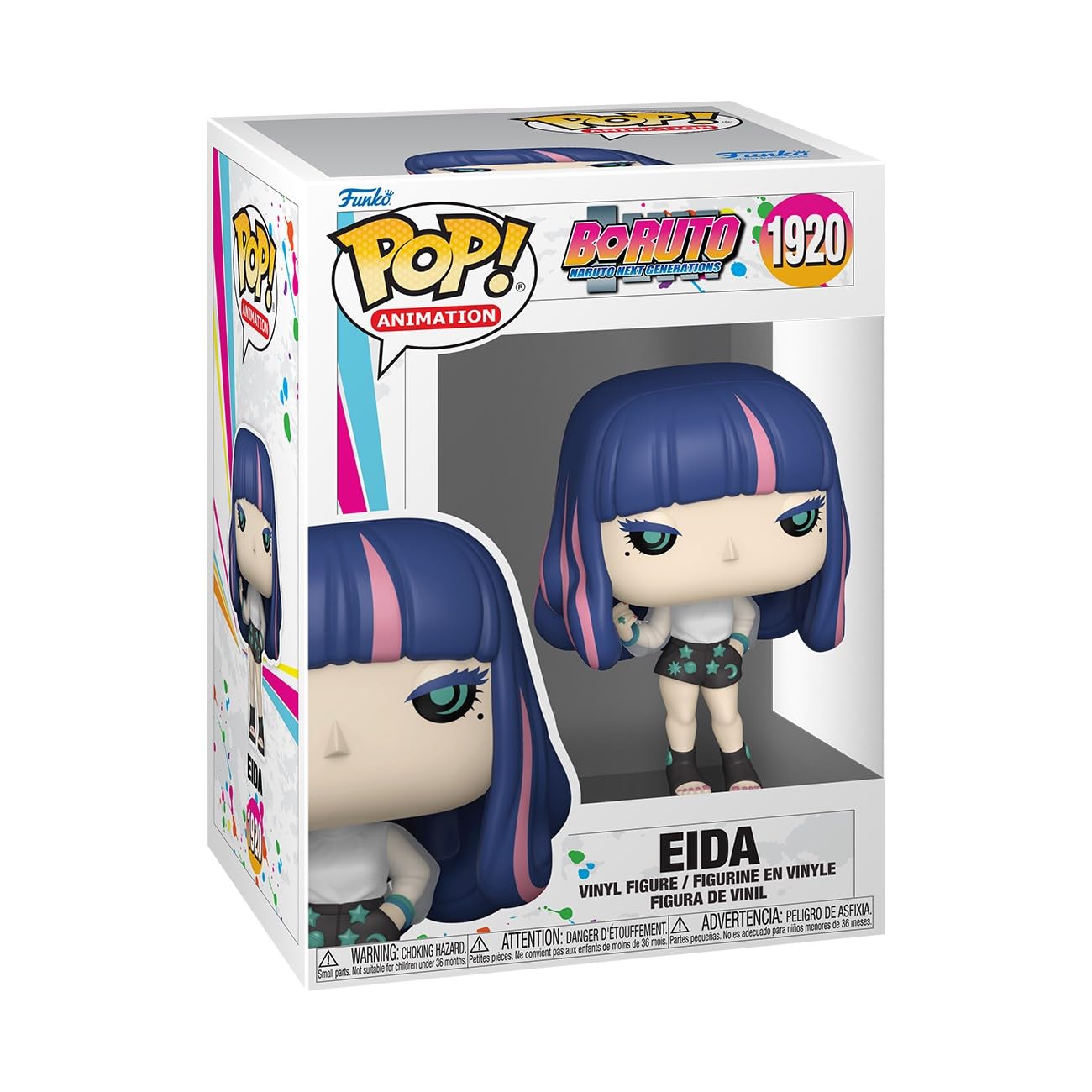 Funko POP! Animation: Boruto - Eida - Boruto: Naruto Next Generations - Collectable Vinyl Figure - Gift Idea - Official Merchandise - Toys for Kids & Adults - Anime Fans - Model Figure for Collectors
