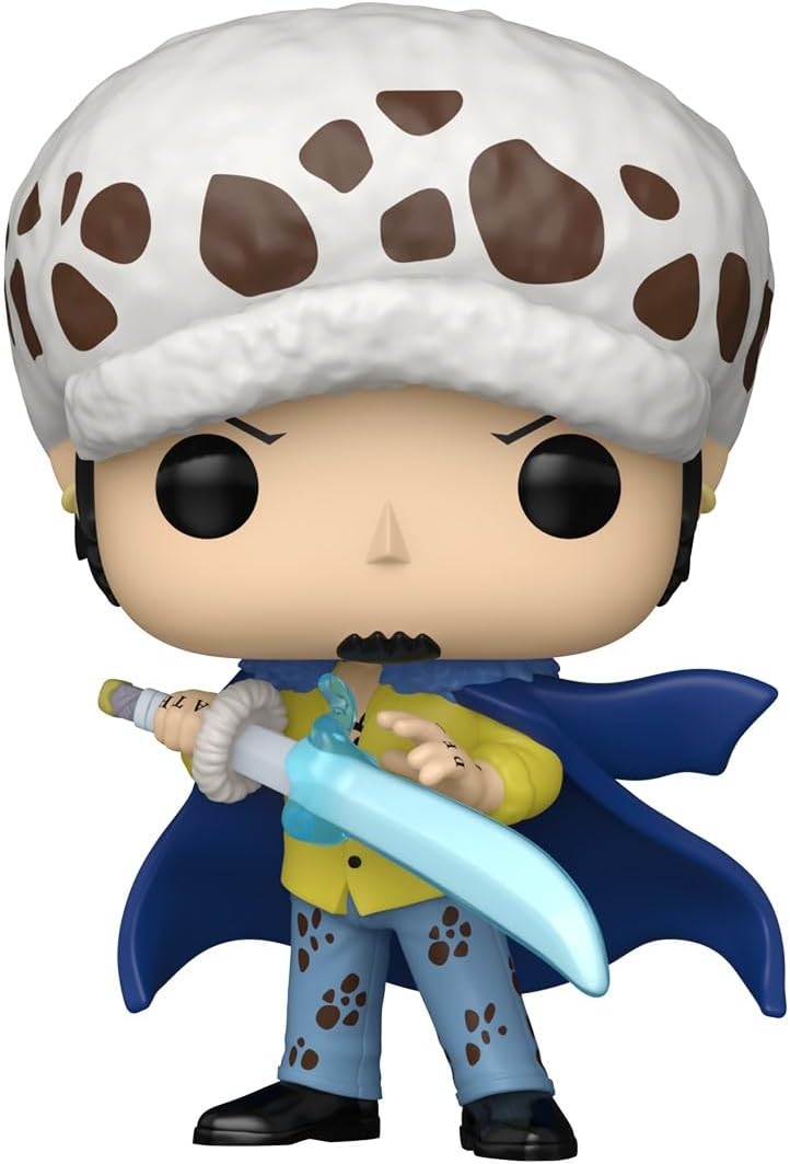 Funko Pop! Animation: OP - Trafalgar D. Water Law with Blue Anesthesia - One Piece- Figura de Vinilo Coleccionable - Idea de Regalo - Mercancia Oficial - Juguetes para Niños y Adultos
