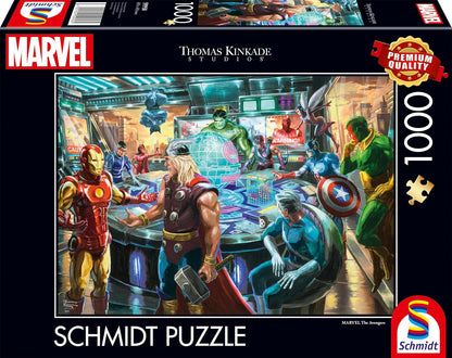 Schmidt - Thomas Kinkade: Marvel - The Avengers (1000 Pieces)