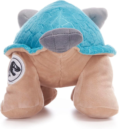 Posh Paws Jurassic World Camp Cretaceous 10" (25cm) Bumpy Ankylosaurus Dinosaur Soft Toy, Green, 49008