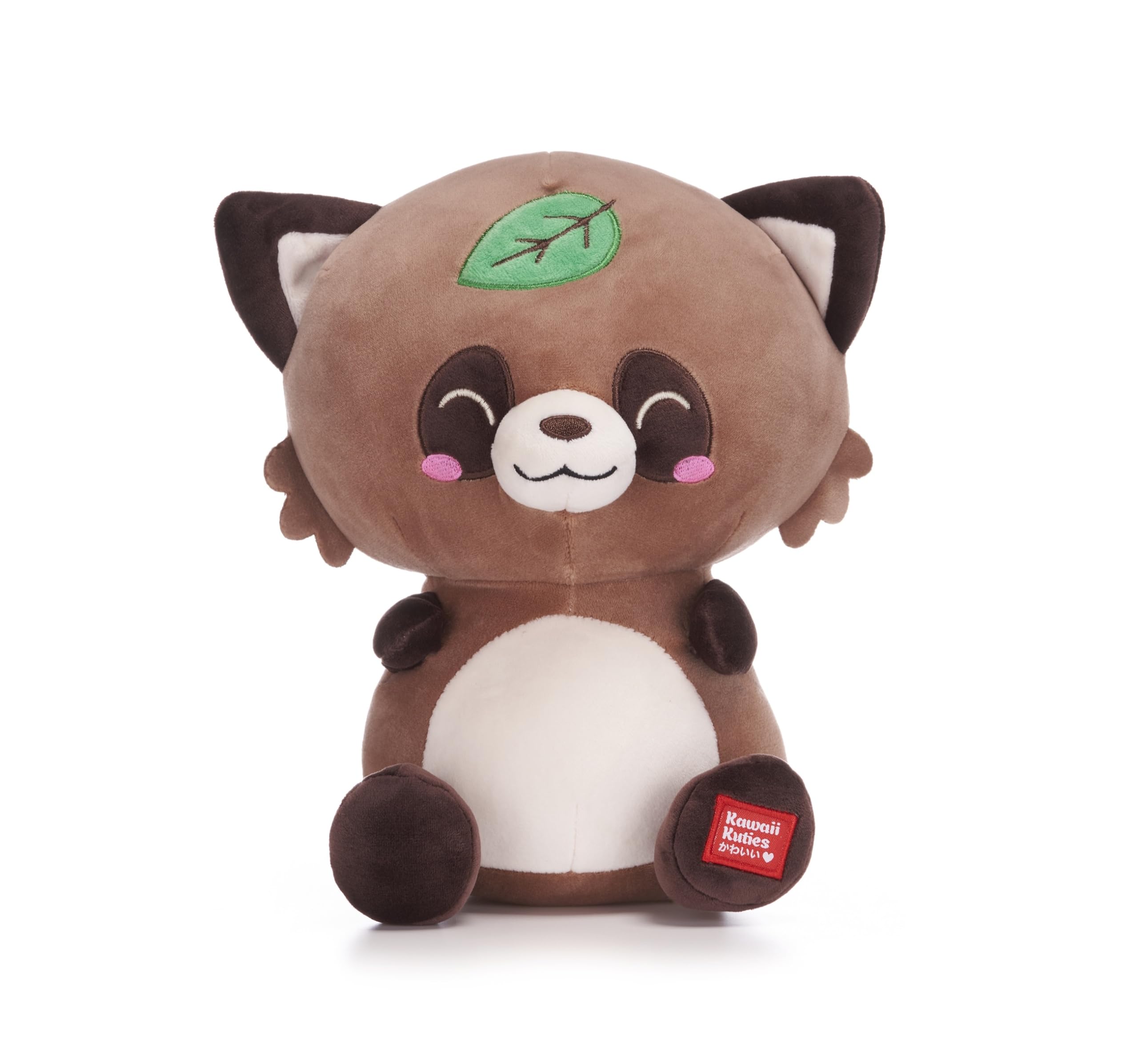Posh Paws Kawaii Kuties 9.5" (24cm) Mika the Tanuki Dog Soft Squishy Plush Toy
