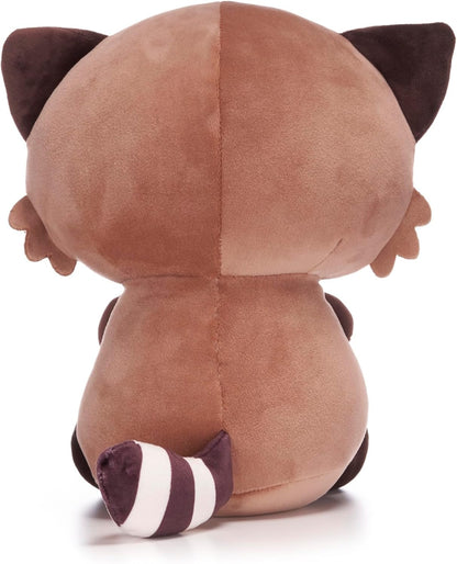 Posh Paws Kawaii Kuties 9.5" (24cm) Mika the Tanuki Dog Soft Squishy Plush Toy