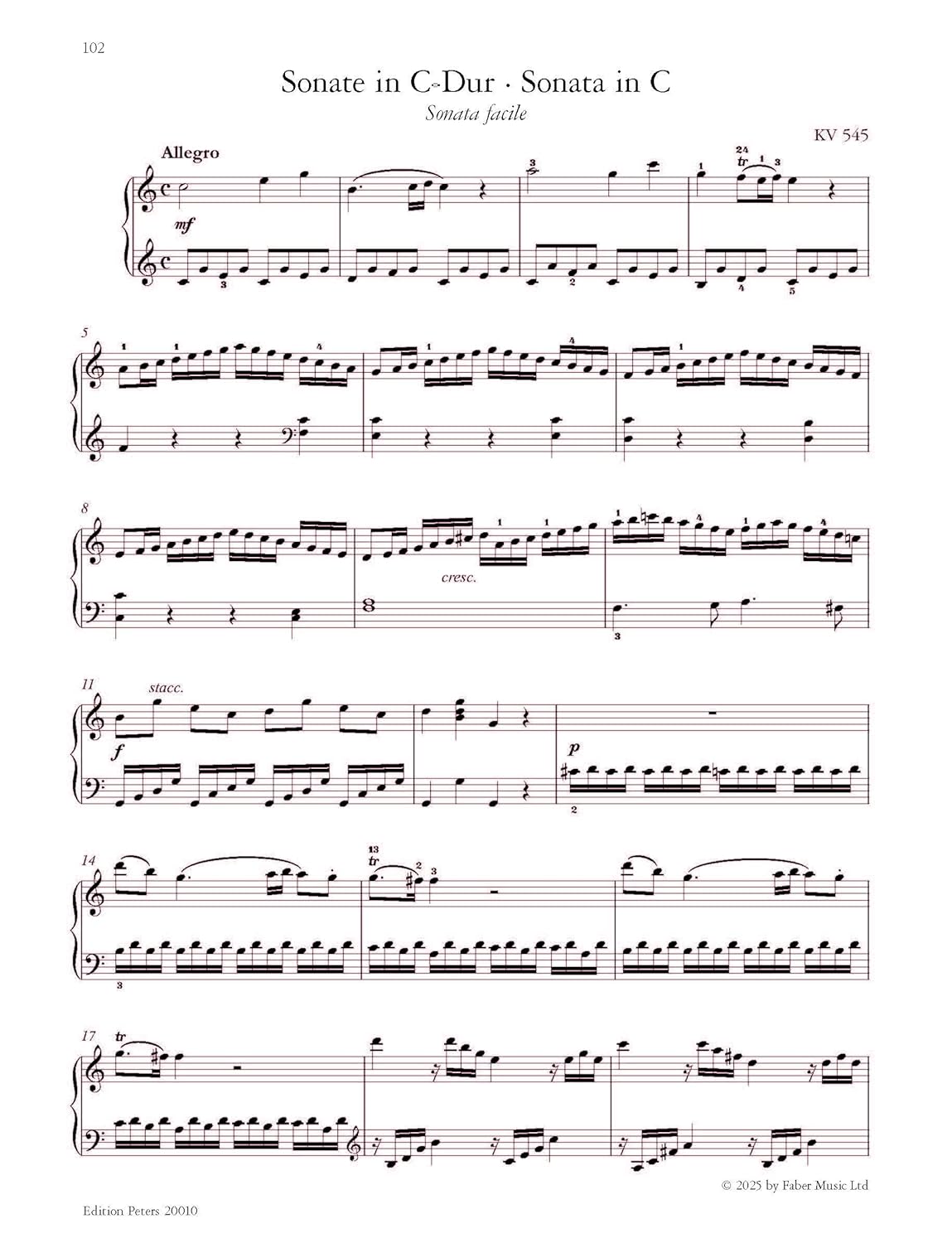 Mozart: Masterpieces for Piano (EP20010) (Masterworks for intermediate to advanced players