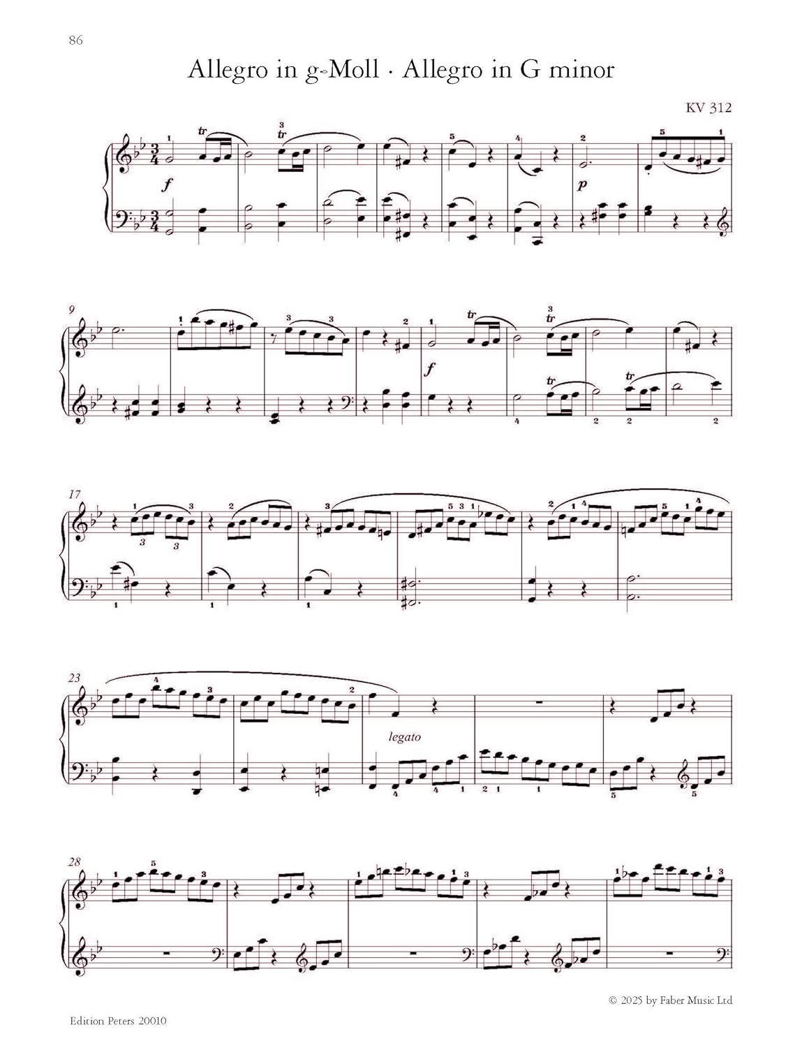 Mozart: Masterpieces for Piano (EP20010) (Masterworks for intermediate to advanced players