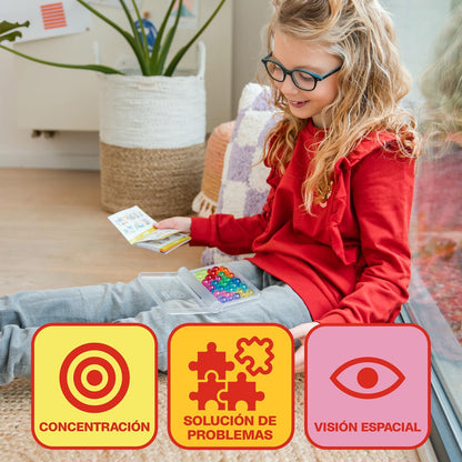 SmartGames - IQ Bubbles, Puzzle Game with 120 Challenges, Ages 7+