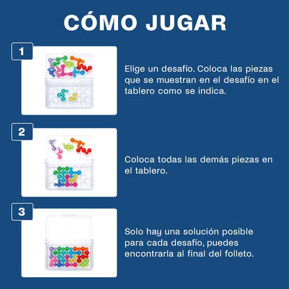 SmartGames - IQ Bubbles, Puzzle Game with 120 Challenges, Ages 7+