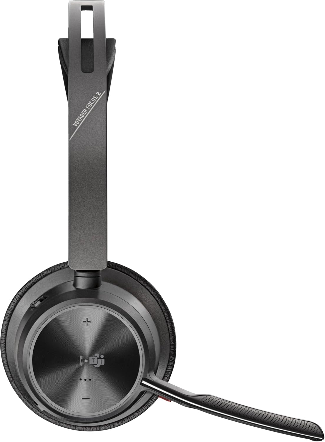 POLY Voyager Focus 2-M USB-C-C Headset USB-C/A Adapter Customer Special 1- Connection Via Bluetooth - Noise Cancellation; Smart Sensor Technology; Dynamic Mute Alerta - Negro