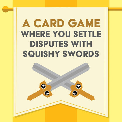 Exploding Kittens Let’s Hit Each Other with Fake Swords 3-6 Players - Ages 7+ - 15 Minutes to Play - A Sword Fighting Card Game - Easter Basket Stuffer - Party Game for Kids & Family Night