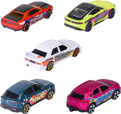 Majorette - Giftpack SL 11 5 stuks – set met 5 voertuigen, waarvan 2 exclusief – gelimiteerde editie Graffiti – 212054039