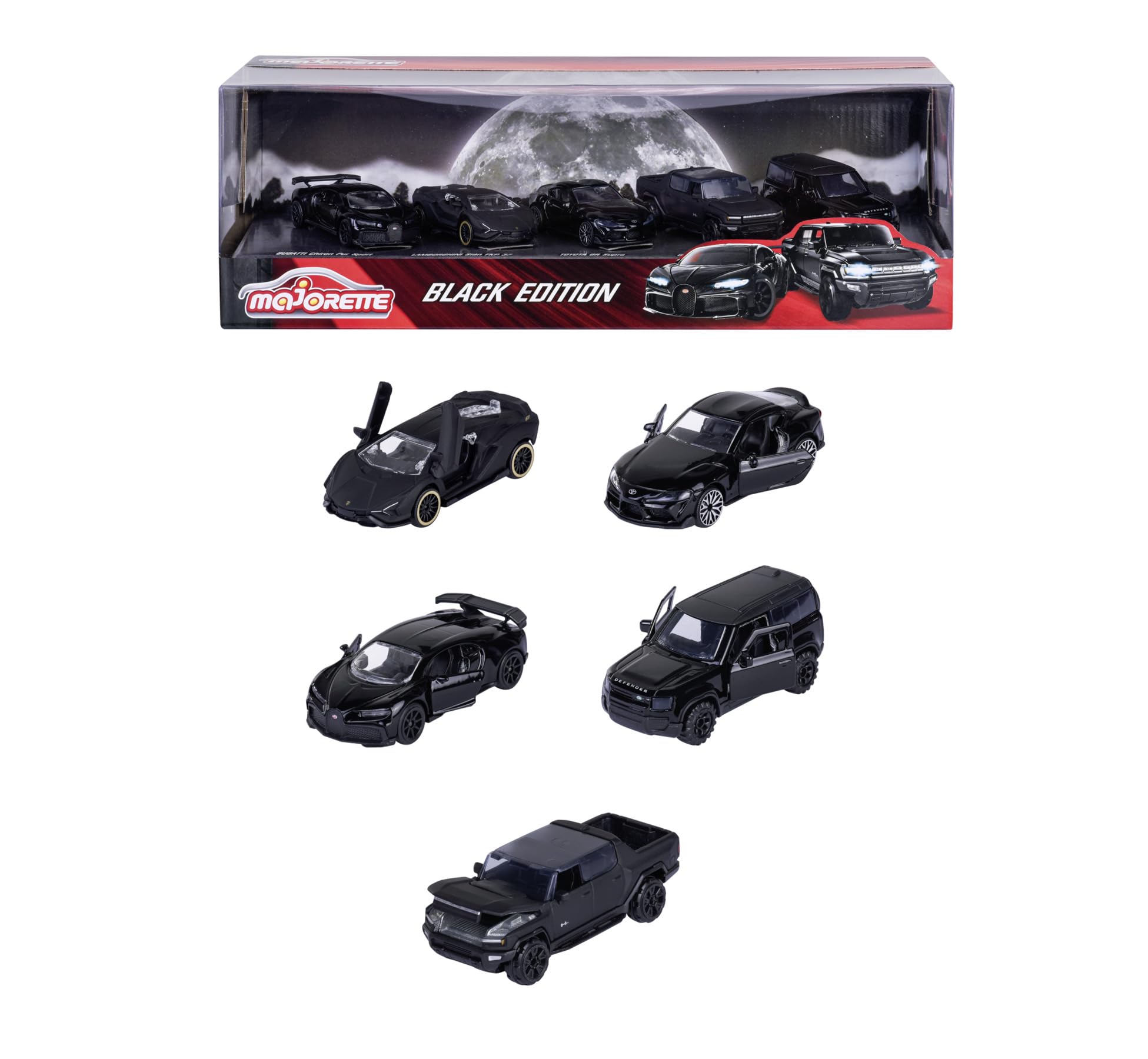 Majorette - Black Edition 5 Pieces Giftpack (212053191)