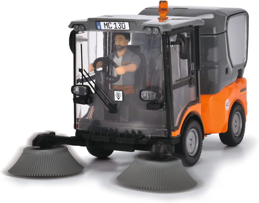 Dickie Toys Street Sweeper, oranje/grijs