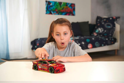 Dickie Toys 203763010X06 Beat Breaker Racing Car Beat Breaker Racing Car with Friction Motor, Audio Functions and Light Effects, 20 cm, from 3 Years