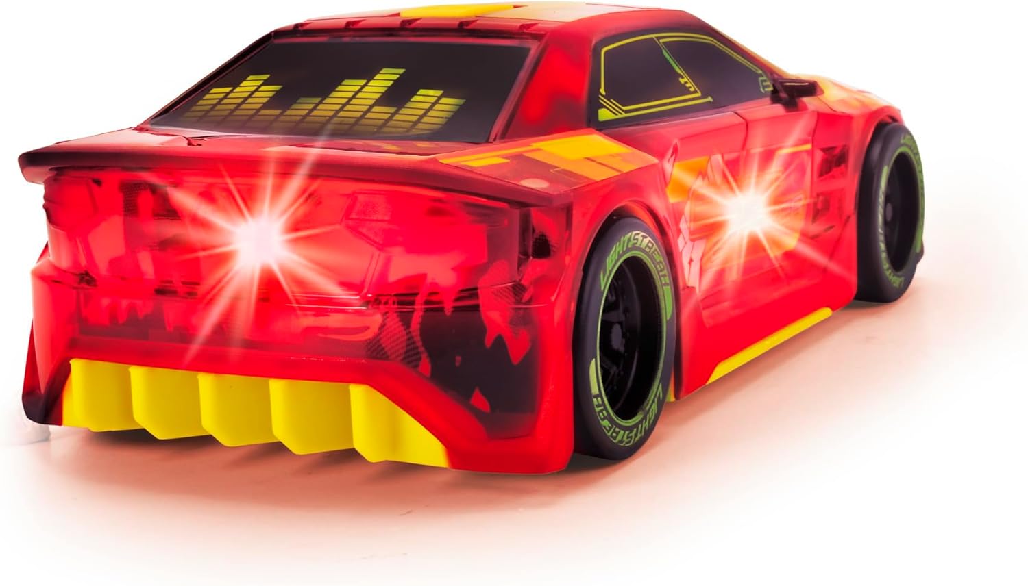 Dickie Toys 203763010X06 Beat Breaker Racing Car Beat Breaker Racing Car with Friction Motor, Audio Functions and Light Effects, 20 cm, from 3 Years