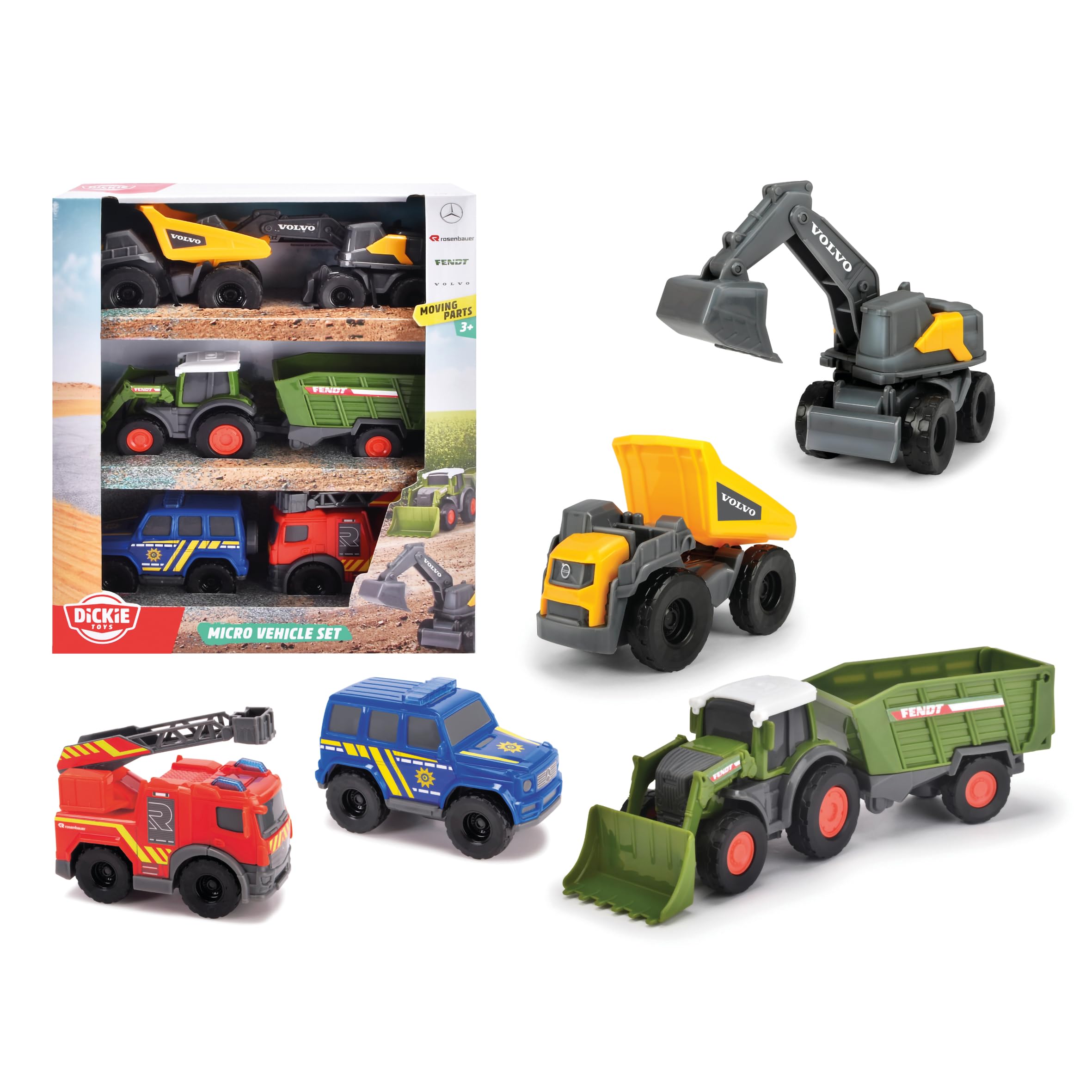 Dickie Toys - Micro City Team (203742016)