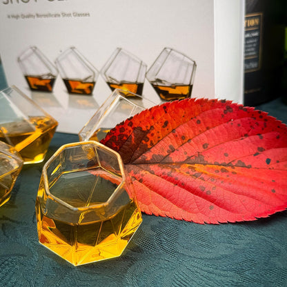 Mad Monkey - Diamond Shot Glasses - Set Of 4