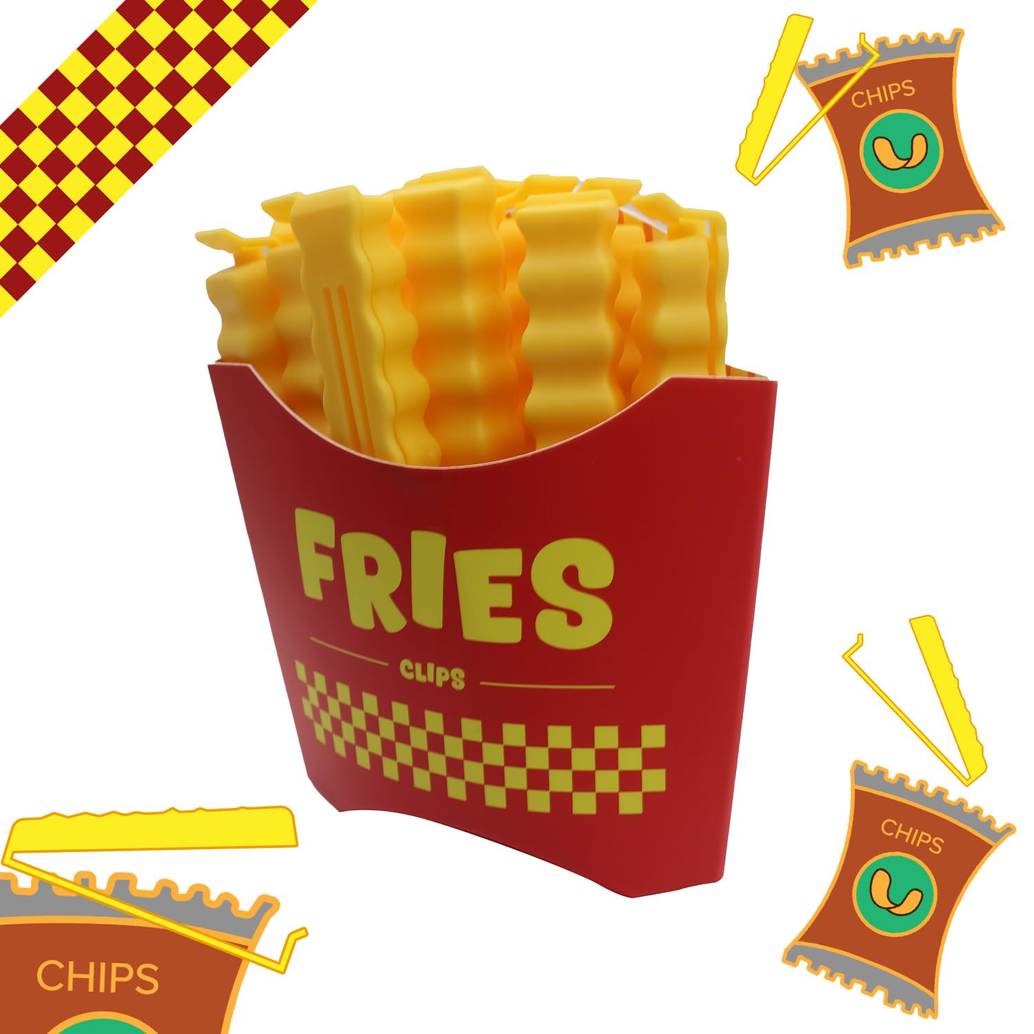Mad Monkey - Shutter Clips French Fries
