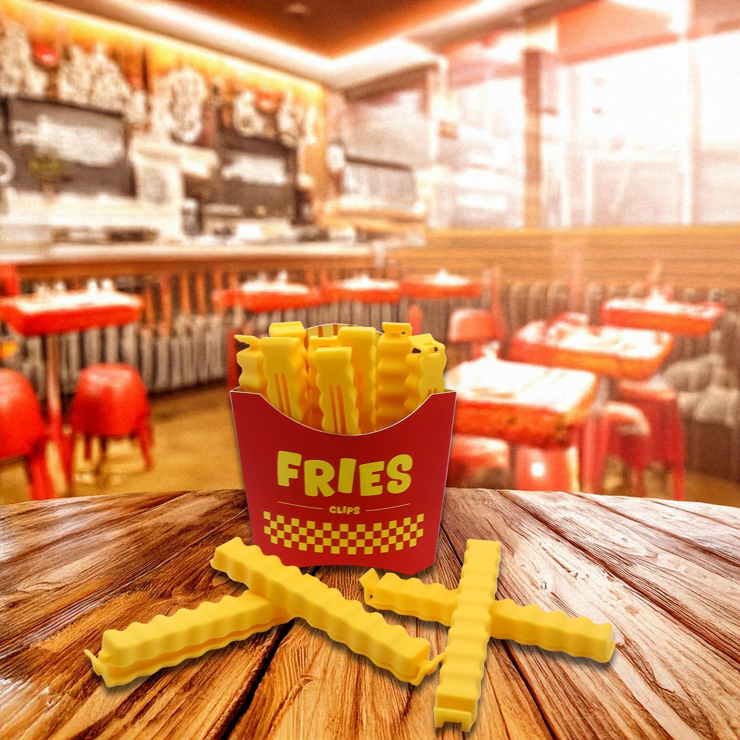 Mad Monkey - Shutter Clips French Fries
