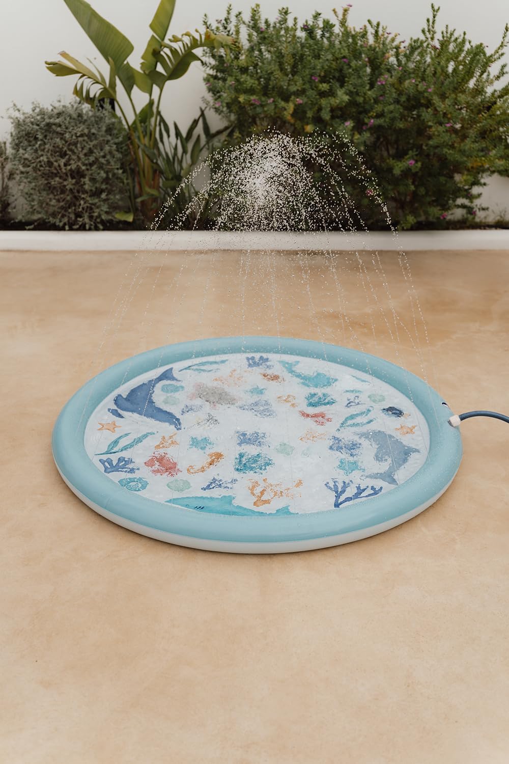 Little Dutch - Sprinkler Mat Ocean Dreams Blue 150 Cm (2012395)
