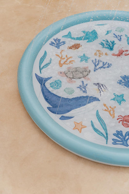 Little Dutch - Sprinkler Mat Ocean Dreams Blue 150 Cm (2012395)