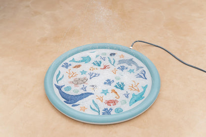 Little Dutch - Sprinkler Mat Ocean Dreams Blue 150 Cm (2012395)