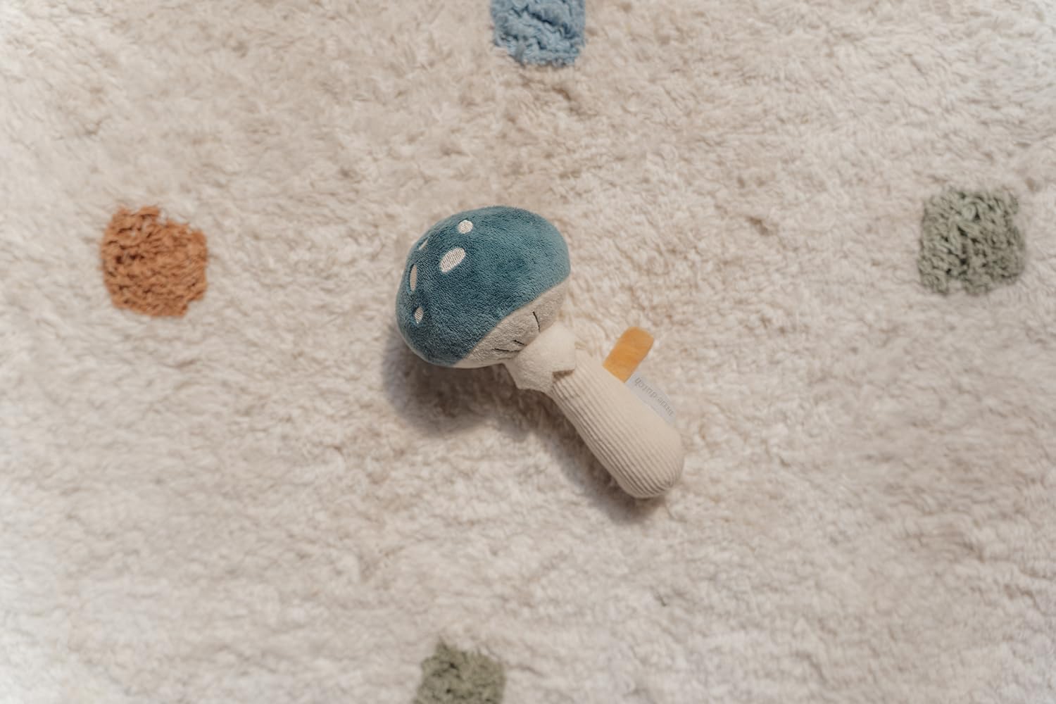Little Dutch Forest Friends 8901 Grasping Toy Mushroom Blue