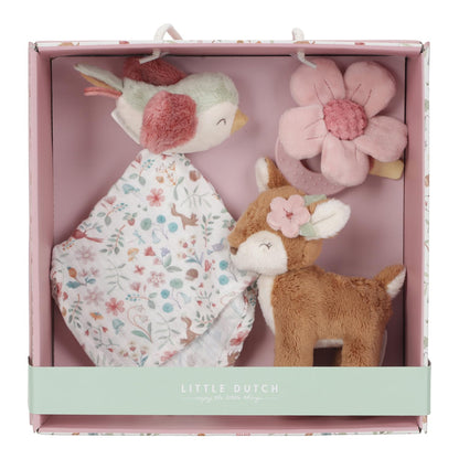 Little Dutch 9015 Cadeauset 3-delig (knuffeldoek, grijping, knuffeldier) - Fairy Garden