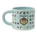 Minecraft-Becher, offiziell lizenzierte 400ml große Keramik-Kaffeetasse, geprägte Details, Videospiel-Merchandise für Gamer & Sammler, Tee, heiße Schokolade