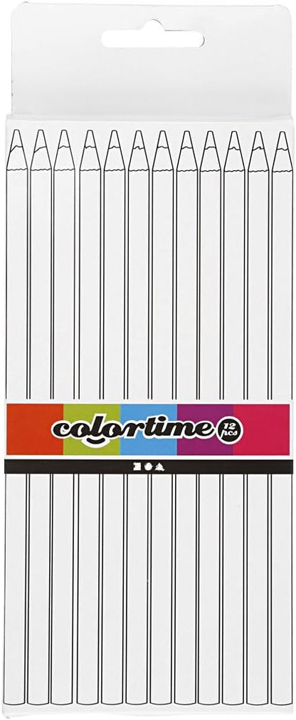 Colortime Buntstifte L 17 Cm Mine: 3 Mm 12 Stck. Gelb