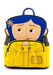 Loungefly Laika Coraline Raincoat Cosplay Women's Double Strap Shoulder Bag Purse, COBK0012, One Size, Multi